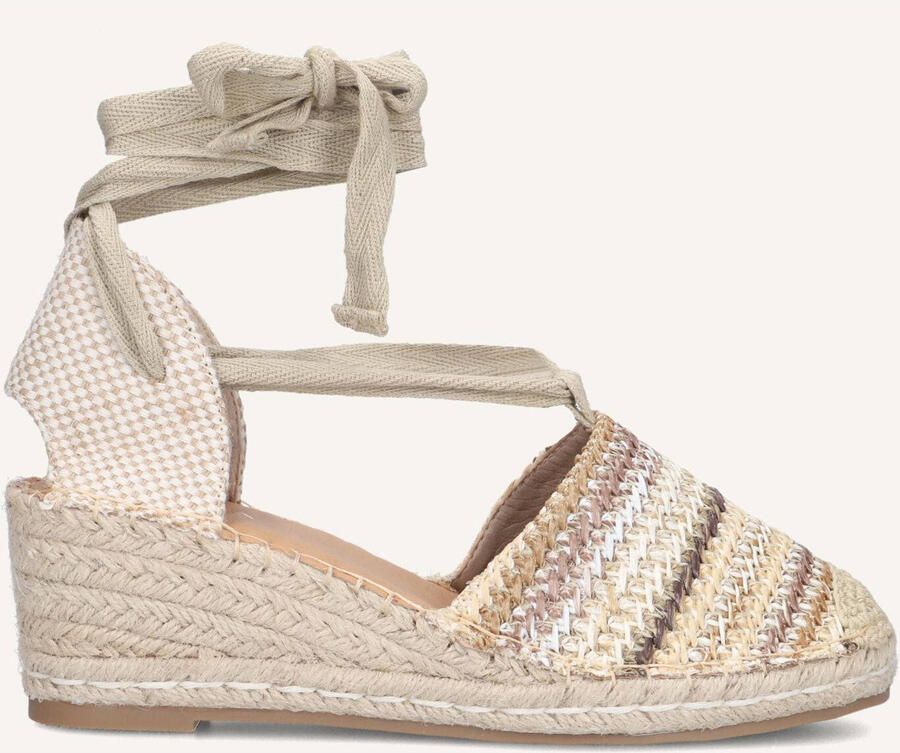 AYANA Espadrilles Dames 0655-1 Raffia Beige - Foto 2