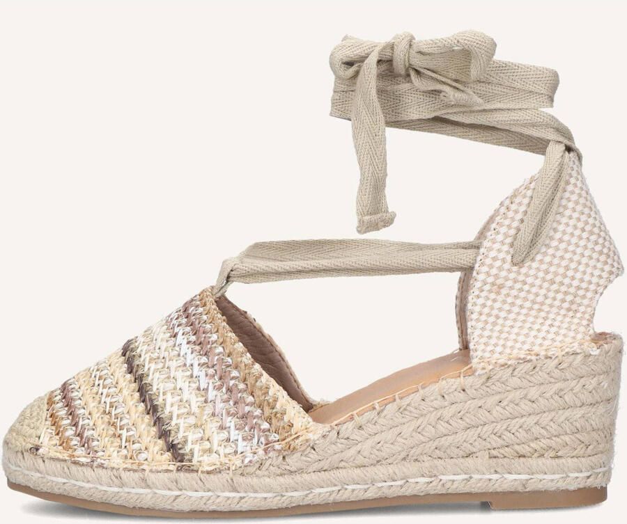 AYANA Espadrilles Dames 0655-1 Raffia Beige - Foto 4