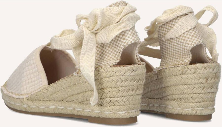 AYANA Espadrilles Dames 0655-1 Maat: 38 Materiaal: Raffia Kleur: Wit - Foto 4