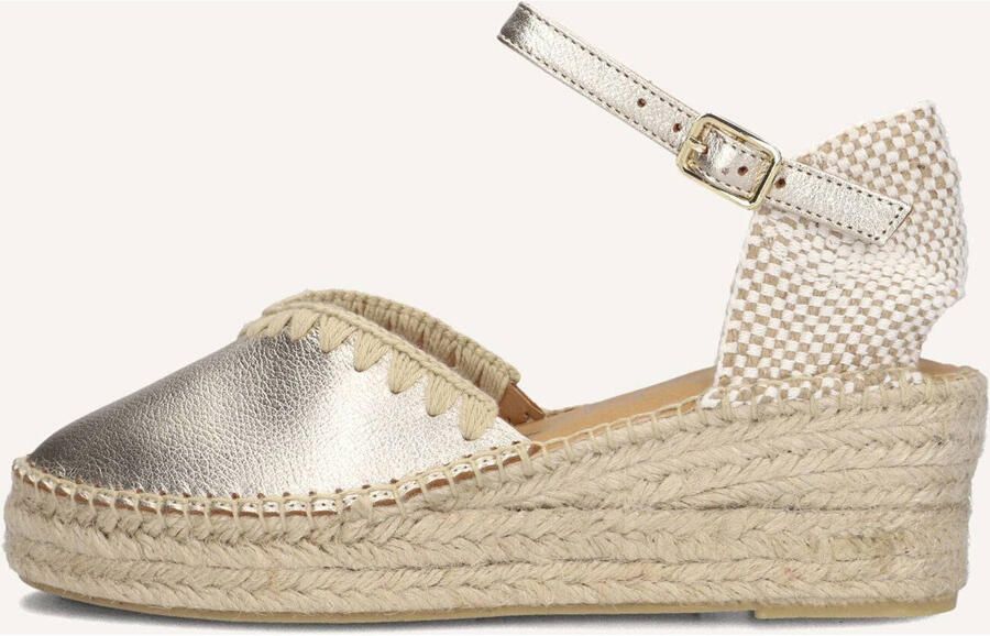 AYANA Espadrilles Dames Omo25yu814 Suède Goudkleurig - Foto 5