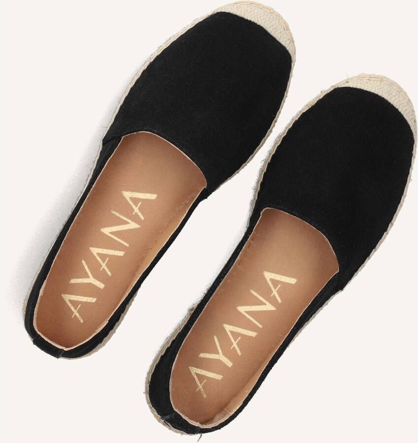 AYANA Espadrilles Dames Omo25yu815 Suède Zwart - Foto 3