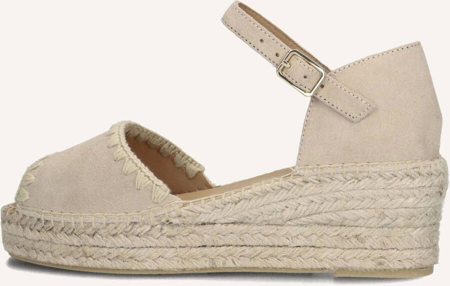 AYANA Espadrilles Dames Omo25yu816 Suède Beige - Foto 5