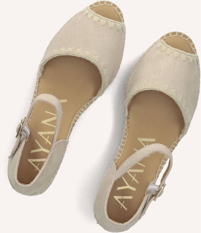 AYANA Espadrilles Dames Omo25yu816 Suède Beige - Foto 6