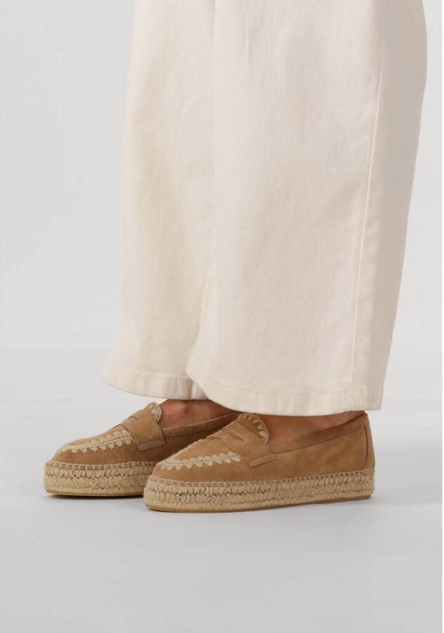 AYANA Espadrilles Dames Omo25yu819 Suède Beige - Foto 2