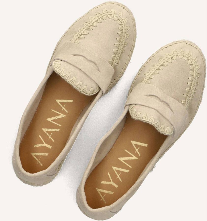 AYANA Espadrilles Dames Omo25yu819 Suède Beige - Foto 3