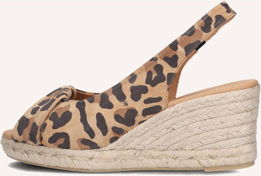 AYANA Espadrilles Dames Omo25yu846 Suède Bruin - Foto 5
