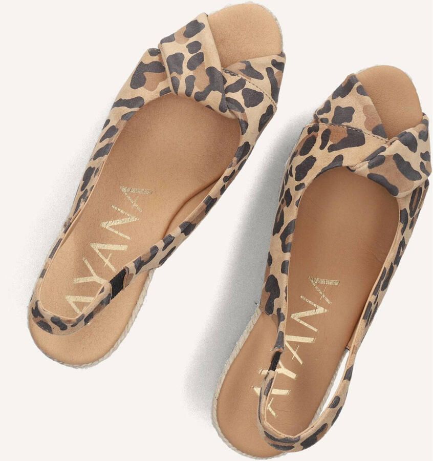AYANA Espadrilles Dames Omo25yu846 Suède Bruin - Foto 6