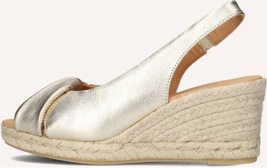 AYANA Espadrilles Dames Omo25yu846 Leer Goud - Foto 6