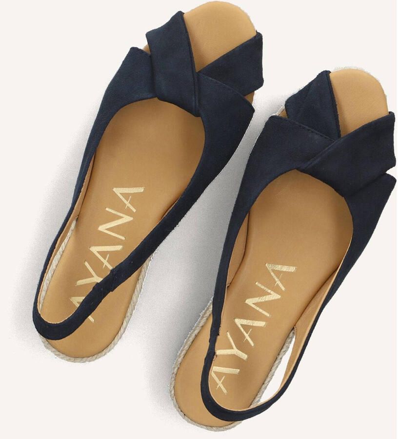AYANA Espadrilles Dames Omo26yu946 Suède Blauw - Foto 5