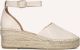 AYANA Espadrilles Dames Yu689 Leer Beige - Beige