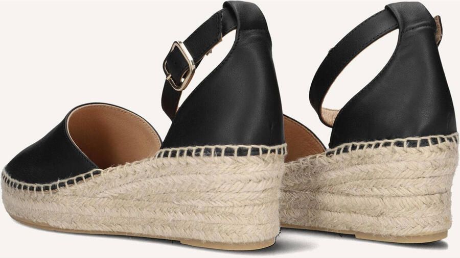 AYANA Espadrilles Dames Yu689 Leer Zwart - Foto 2