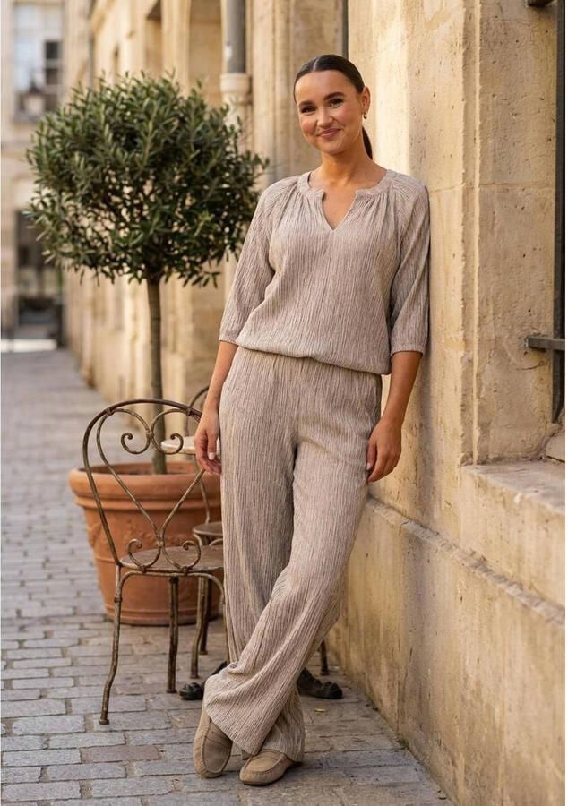 AYANA Instappers Dames Lfg014 Suède Beige - Foto 5