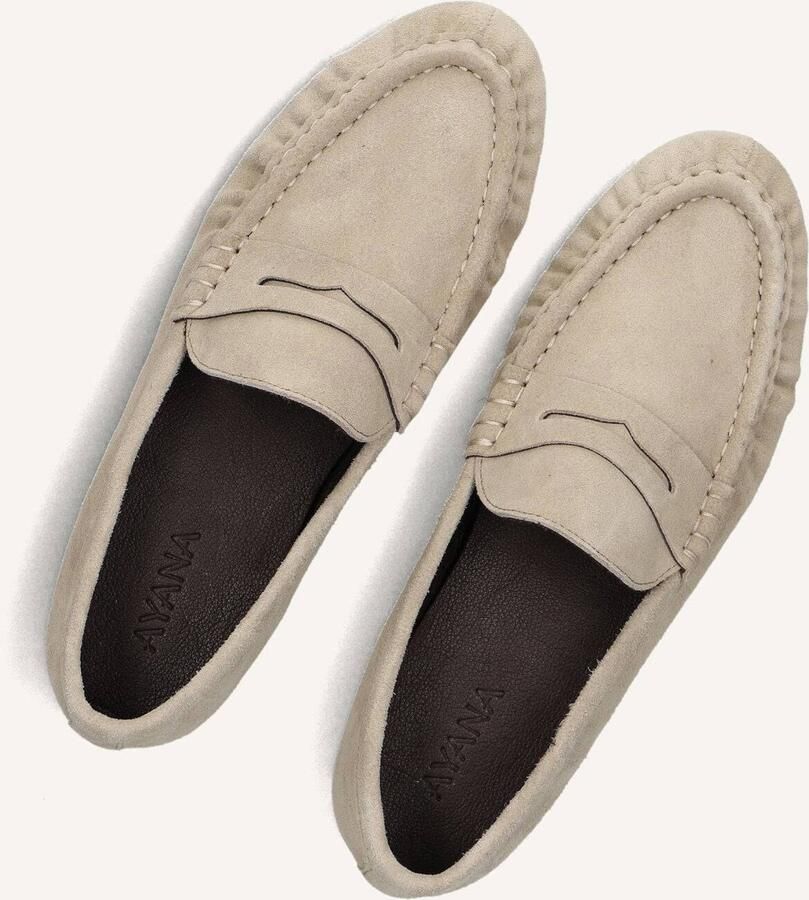 AYANA Mocassins Dames Lfg016 Suède Beige - Foto 6