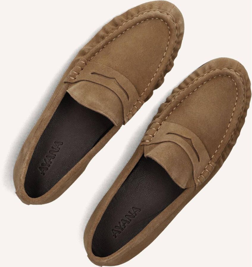 AYANA Mocassins Dames Lfg016 Suède Camel - Foto 5