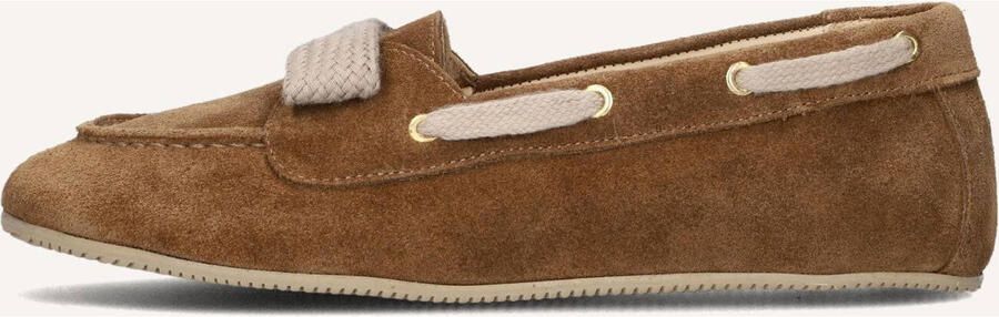 AYANA Mocassins Dames Ay3000 Suède Cognac