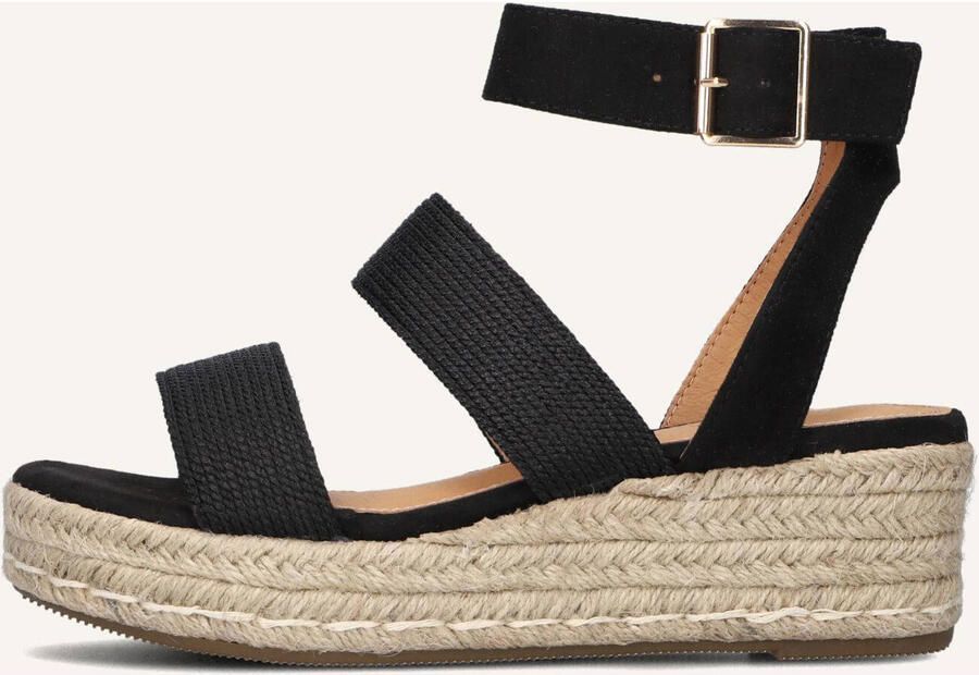 AYANA Sandalen met Hak Dames 0047-17k Maat: 37 Materiaal: Textiel Kleur: Zwart - Foto 6