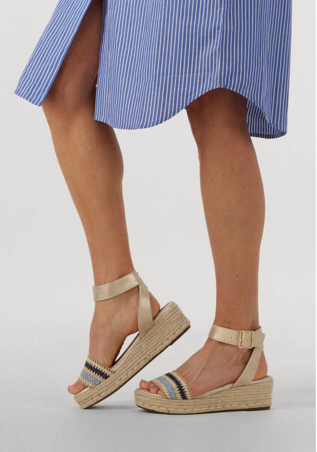 AYANA Sandalen met Hak Dames 0047-71 Maat: 40 Materiaal: Leatherlook Kleur: Goud - Foto 2