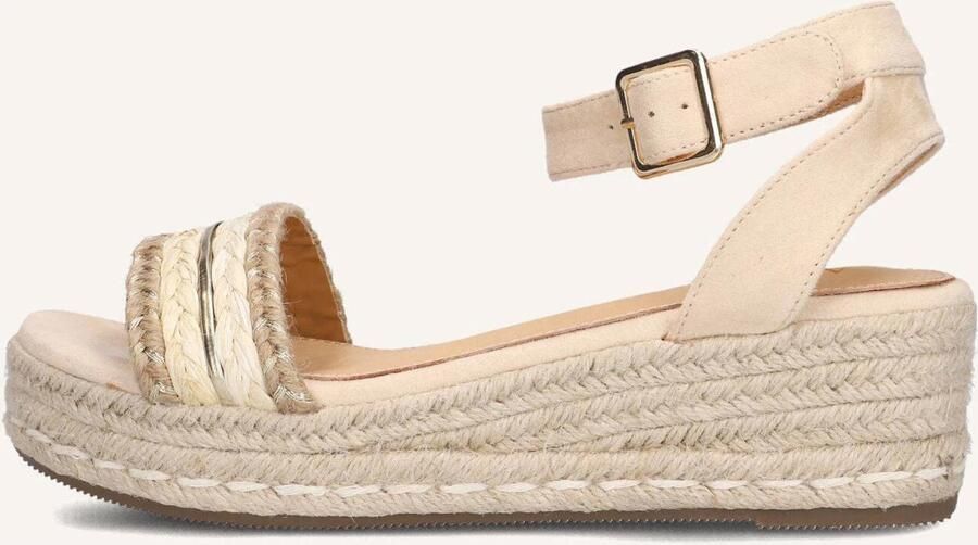 AYANA Sandalen met Hak Dames 0047 Leatherlook Beige - Foto 4