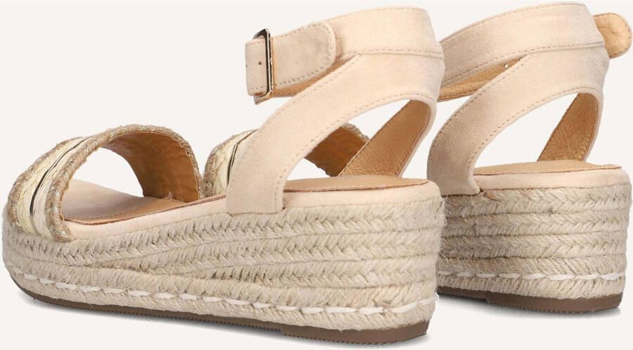 AYANA Sandalen met Hak Dames 0047 Maat: 40 Materiaal: Leatherlook Kleur: Beige - Foto 4