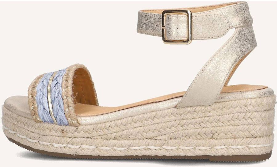 AYANA Sandalen met Hak Dames 0047 Maat: 40 Materiaal: Leatherlook Kleur: Goud - Foto 2