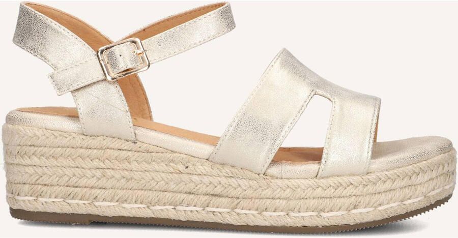 AYANA Sandalen met Hak Dames 0047 Maat: 39 Materiaal: Leatherlook Kleur: Goud - Foto 2
