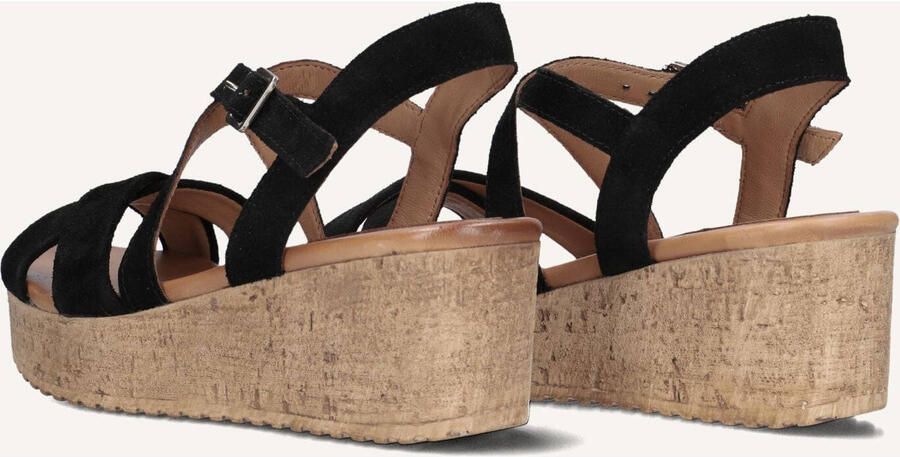 AYANA Sandalen met Hak Dames 722032 Suède Zwart - Foto 2
