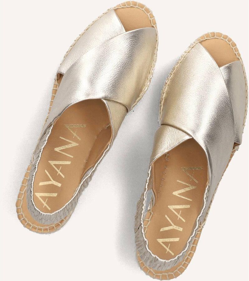 AYANA Sandalen met Hak Dames Omo25yu817 Leer Goudkleurig - Foto 6