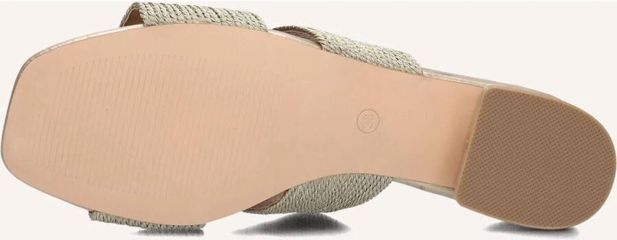 AYANA Slippers Dames 0325-8 Raffia Goud - Foto 4