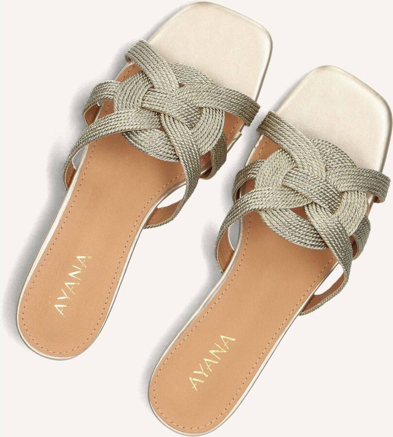 AYANA Slippers Dames 0667-10 Textiel Goudkleurig - Foto 5