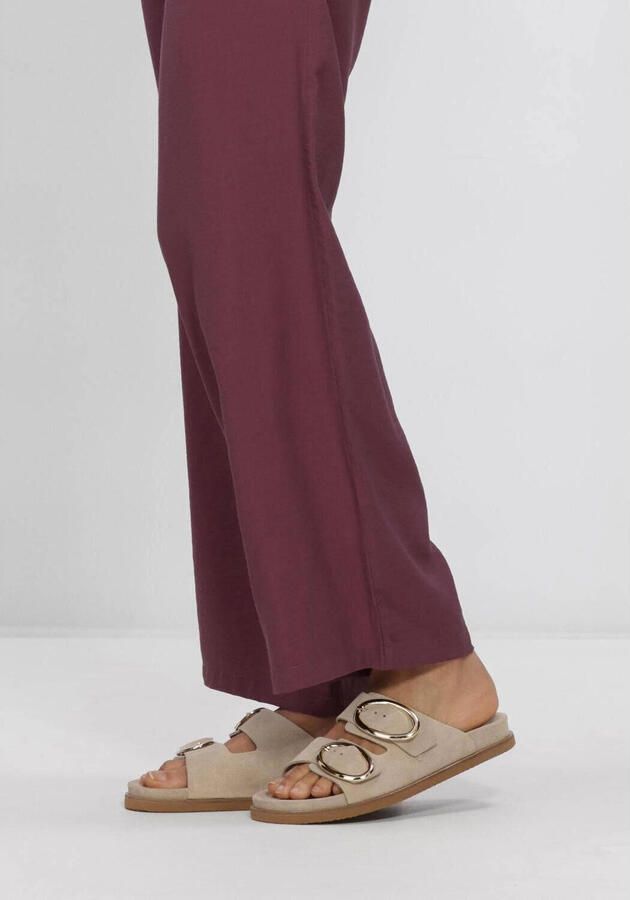 AYANA Slippers Dames 2501 Suède Beige - Foto 7