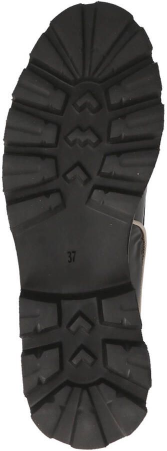Babouche chunky lakleren loafers met profielzool donkerbruin ecru - Foto 2