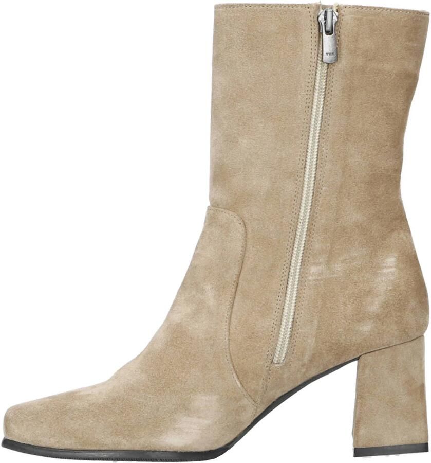 Babouche Fieke-2 suède enkellaarzen beige - Foto 2