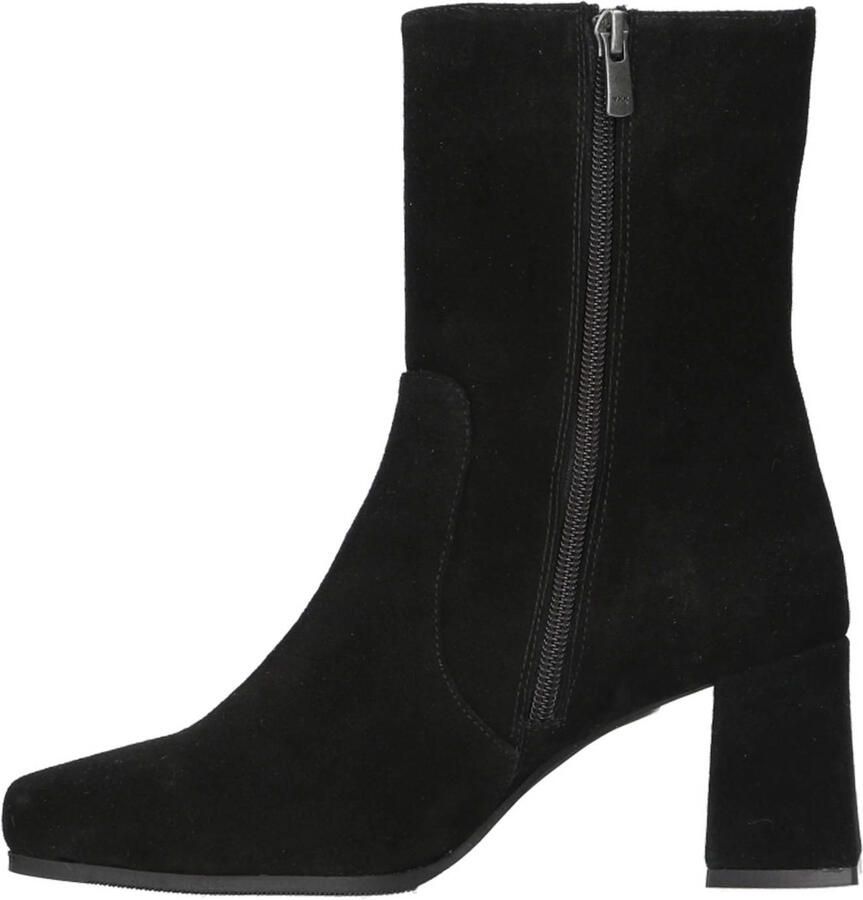 Babouche Fieke-2 suède enkellaarzen zwart - Foto 2