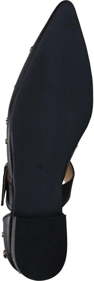 Babouche G-Ally-1 leren loafers met studs zwart - Foto 2