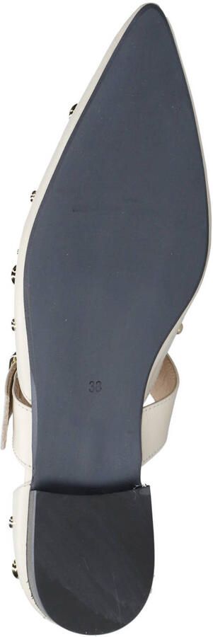 Babouche G-Ally-1 suède loafers met studs ecru - Foto 2
