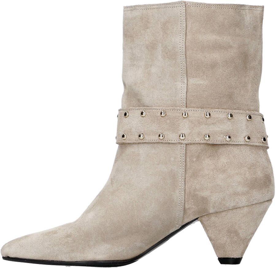 Babouche G-Anine-2 suède enkellaarzen beige - Foto 2