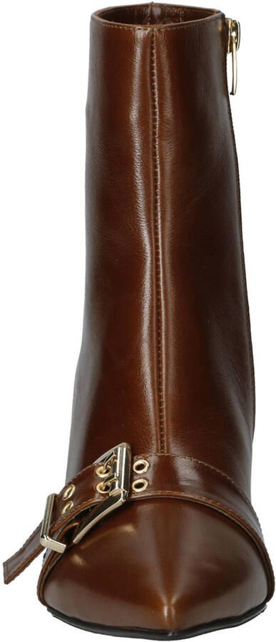 Babouche G-Elba-105 leren enkellaarzen bordeaux - Foto 3