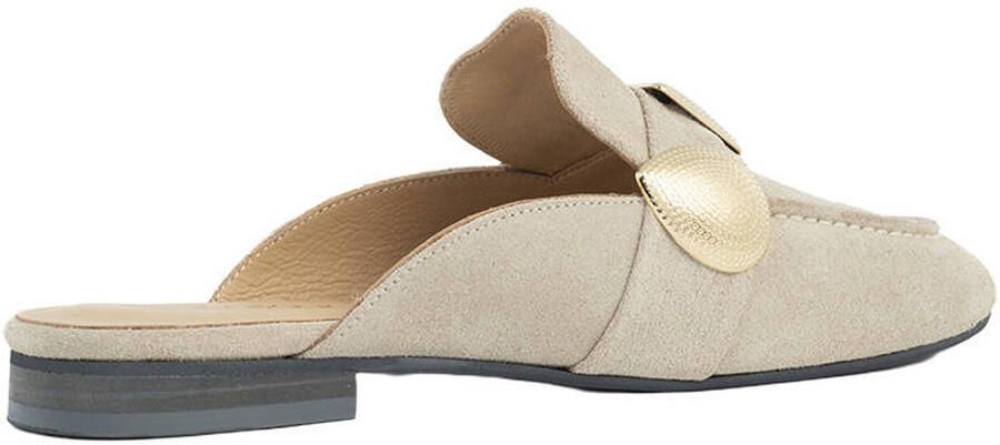 Babouche G-Lara-2 suède leren muiltjes beige - Foto 2