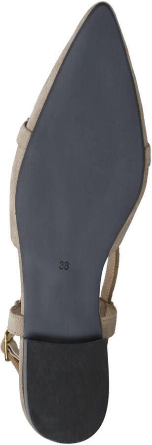 Babouche G-Lima-2 leren slingback loafers beige - Foto 2