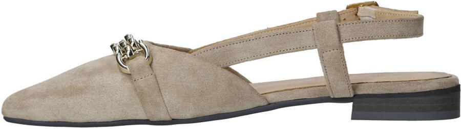 Babouche G-Lima-2 leren slingback loafers beige - Foto 3