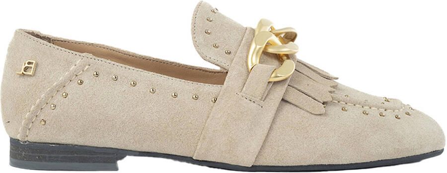 Babouche G-Manon-2 suède loafers beige