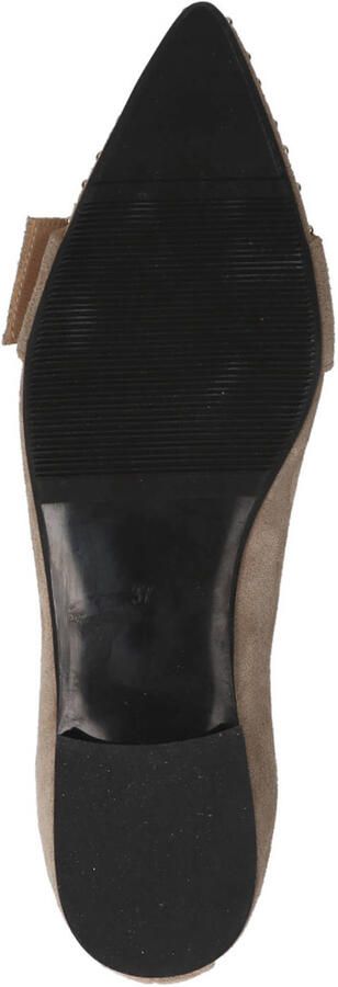 Babouche G-Vive-2 suède loafers met studs beige - Foto 2