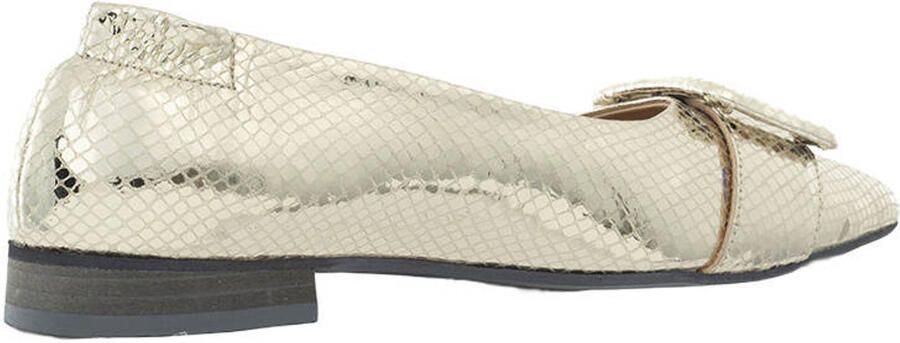 Babouche leren loafers goud - Foto 2