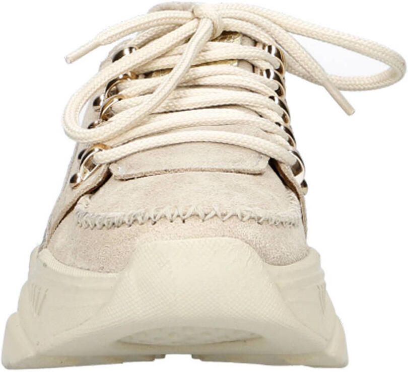 Babouche Lou-2 chunky suède sneakers beige - Foto 2