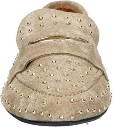 Babouche Maya-2 suède loafers taupe - Foto 2