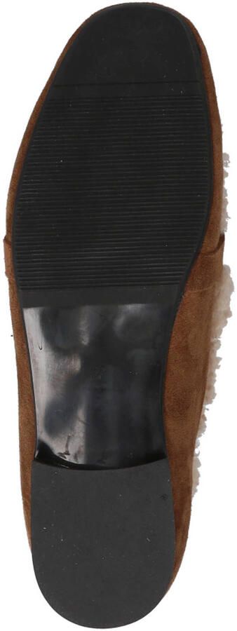 Babouche MG-Loki-2 suède loafers cognac ecru - Foto 2