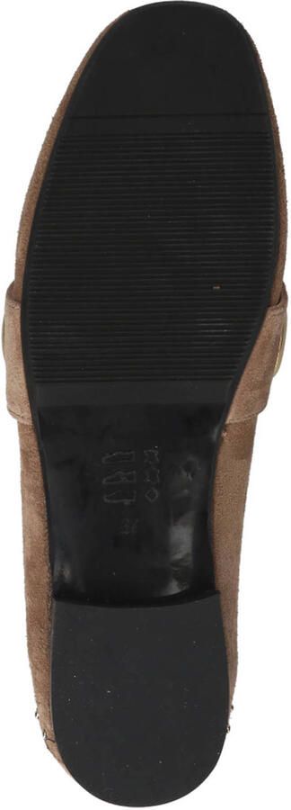 Babouche MG-Shelly-2 suède loafers met studs beige - Foto 2