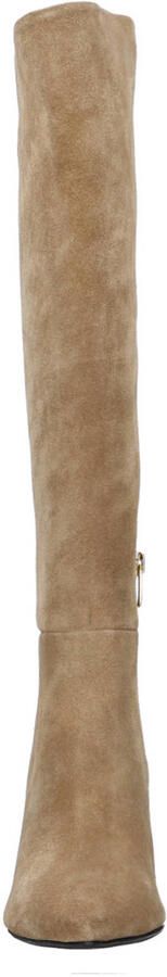 Babouche Mira-2 suède hoge laarzen beige - Foto 3