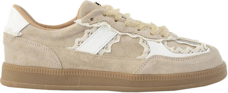 Babouche Nala-163 suède sneakers beige