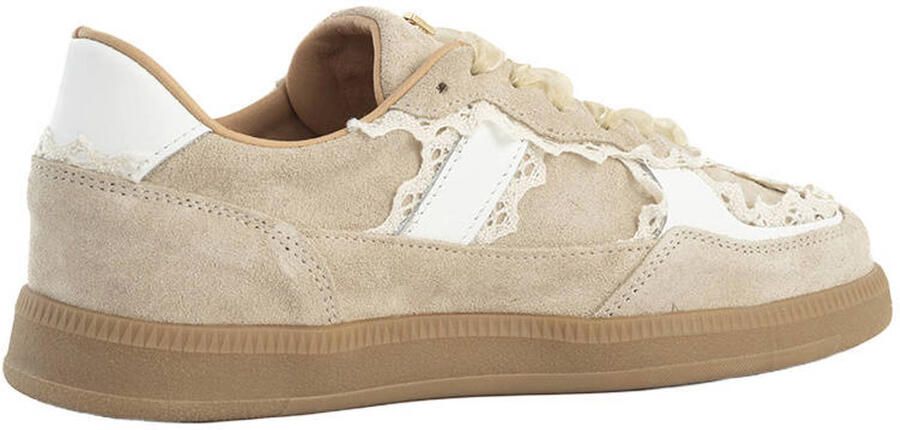 Babouche Nala-163 suède sneakers beige - Foto 2
